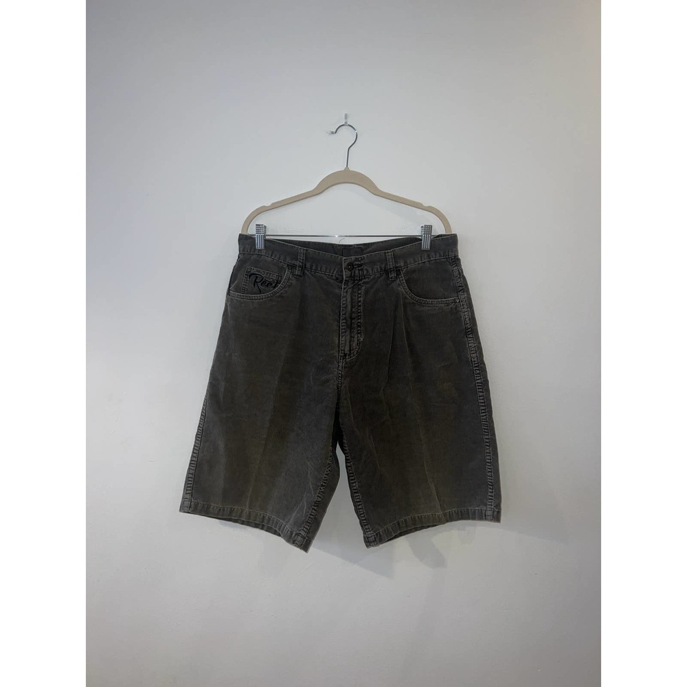 corduroy reef grey shorts